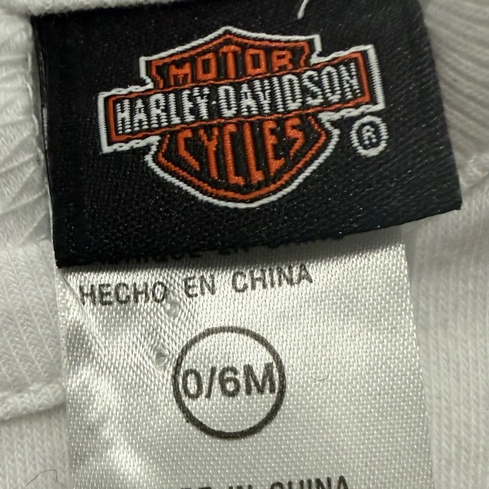 3 Piece Harley Davidson Set for Infants 0-6 Months
